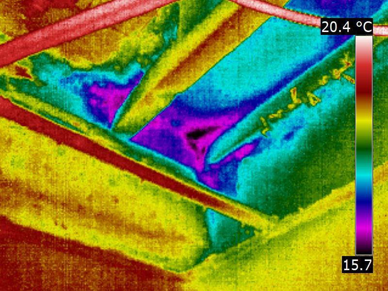 Détection des défauts structurels thermographie